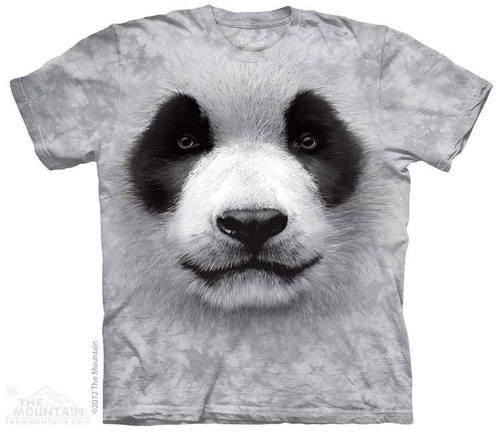 big face panda t-shirt