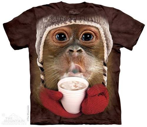 Hot Cocoa Orangutan T-Shirt