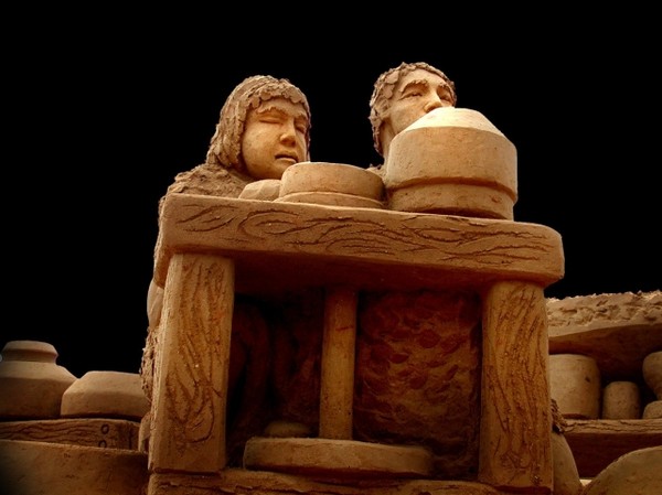sculpture de sable2