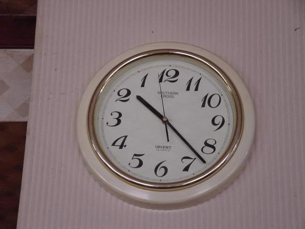 une horloge pour ceux pour qui le temps pase trop vite