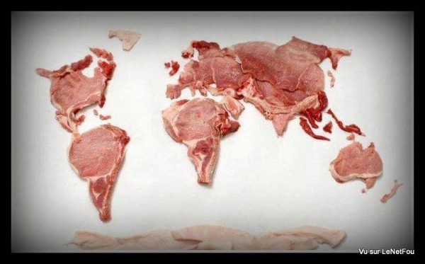 Carte-du-monde-avec-de-la-viande