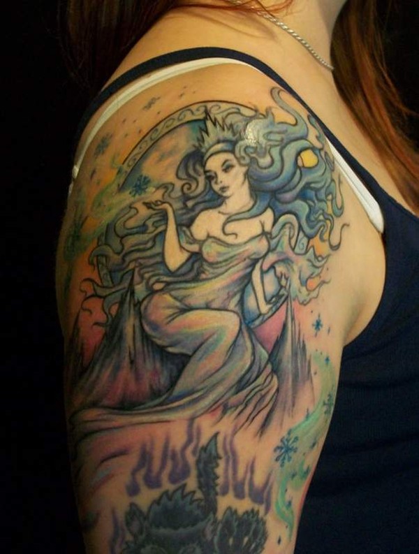 tatouage_bras_femme_princesse