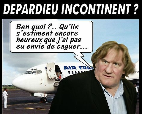 Depardieu incontiment