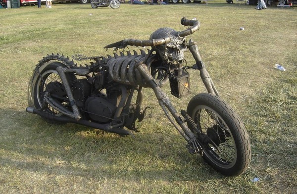 moto squelette