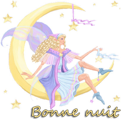 bonne nuit lune avec femme