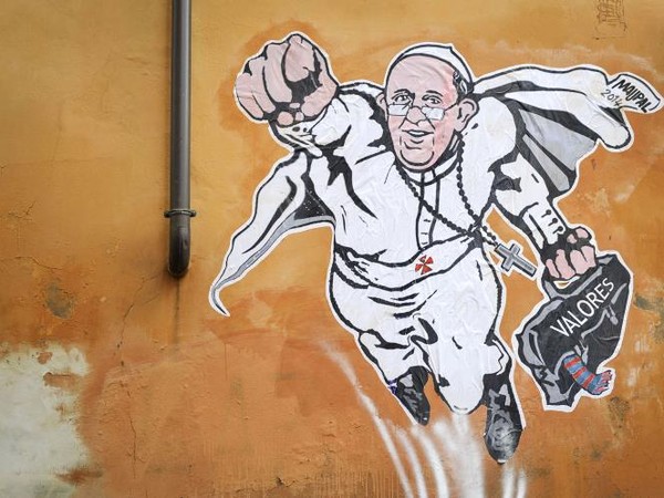 le pape cour pour sauver les ame perdue