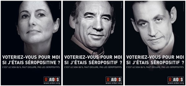 les candidats à la présidentielle de 2012 contre le sida