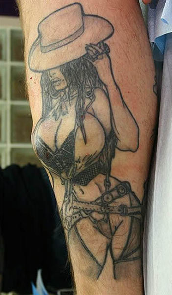 tatouage sur bras