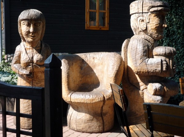 sculpture de bois
