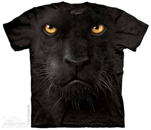 Black Panther Face T-Shirt